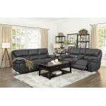 9903GY Hadden 2PC SET: SOFA, LOVE