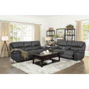 9903GY Hadden POWER 2PC SET: SOFA, LOVE