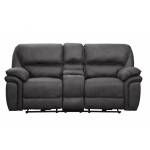9903GY Hadden Double Reclining Love Seat with Center Console