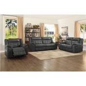 9906GRY Keridge 3PC SET: SOFA, LOVE, CHAIR