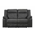 9906GRY Keridge Double Reclining Love Seat