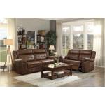 9906BRW Keridge 2PC SET: SOFA, LOVE