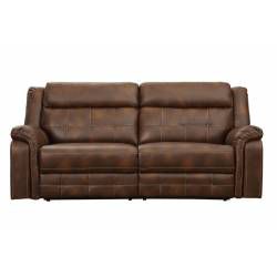 9906BRW Keridge Double Reclining Sofa