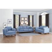 8289BU Bedos 	3PC SET: SOFA, LOVE, CHAIR