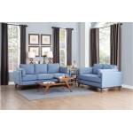 8289BU Bedos 2PC SET: SOFA, LOVE