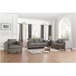 8289GY Bedos 3PC SET: SOFA, LOVE, CHAIR