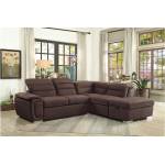 8277CH Platina Sectional with Pull-out Bed and Storage Ottoman