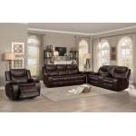 8230BRW Bastrop Glider Reclining Chair