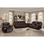 8230BRW Bastrop 3PC SET: SOFA, LOVE, CHAISE