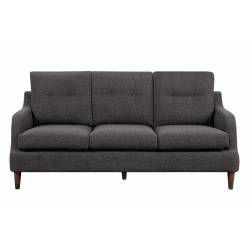 1219CH Cagle SOFA, CHOCOLATE 100% POLYESTER
