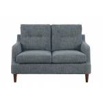 1219GY Cagle LOVE SEAT, GRAY 100% POLYESTER