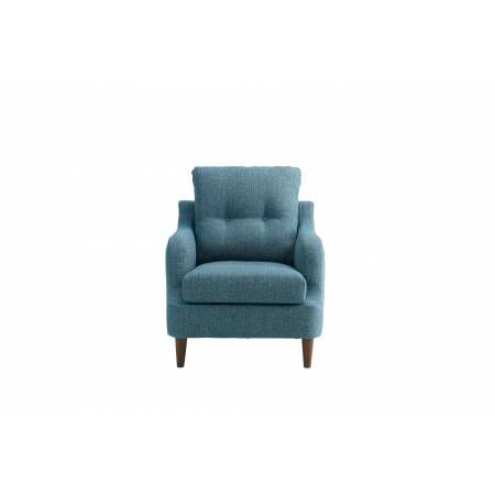 1219BU Cagle Accent Chair, Blue