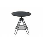 Cirrus Round Stool - Weathered Gray