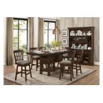 5400 Schleiger 7PC SET: TB, 6 Counter Height Swivel Chair