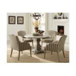 2516 Euro Casual 5PC SET (TABLE + 4 ARM CHAIRS)