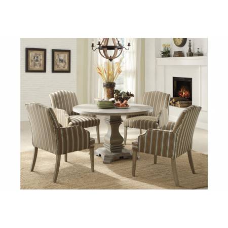 2516 Euro Casual 5PC SET (TABLE + 4 ARM CHAIRS)