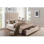 5876BE Neunan Eastern King Platform Bed with Storage Footboard