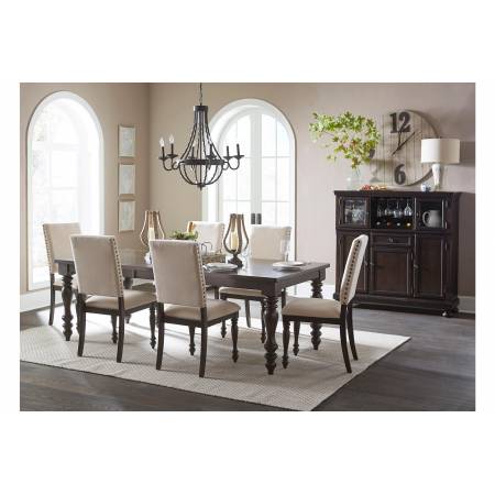 Begonia 7PC SETS Dining Table + 6 Side Chairs