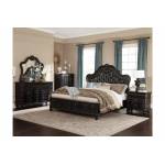 Abutilon Queen Platform Bed with Footboard Storage