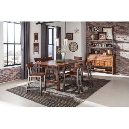 Holverson 7PC SET: Table + 6 Chairs