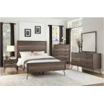 Urbanite 4PC SETS Queen Bed + Night Stand + Dresser + Mirror