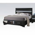 NAIMA BLACK FULL BED