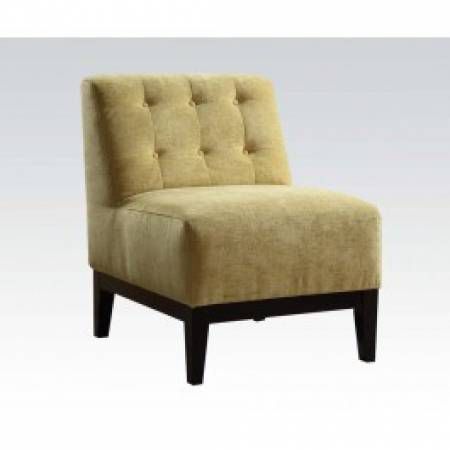 YELLOW ACCENT CHAIR 59493