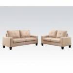 PLATINUM IIBEIGE SOFA/LOVESEAT 52740
