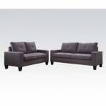PLATINUM II GRAY SOFA/LOVESEAT 52735
