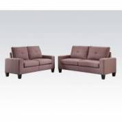 PLATINUM II CHOC SOFA/LOVESEAT 52730
