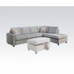 BELVILLE GRAY SECTIONAL SOFA 52710