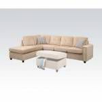 BELVILLE BEIGE SECTIONAL SOFA 52705