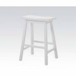 WHITE 24" STOOL 07302