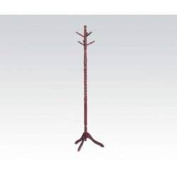 2" DIA CHERRY COAT RACK 06320