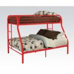 TRITAN RED T/F BUNK BED 02053RD