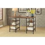 Millwood Counter Height Writing Desk - Distressed Weathered Ash