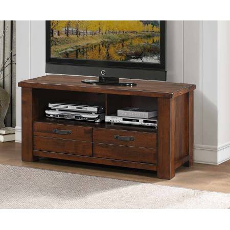 Santos 47-inch TV Stand - Natural Brown