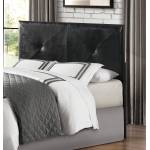 Portrero Upholstered Headboard - Black Bi-Cast Vinyl
