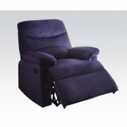 BLUE LINEN RECLINER 00700