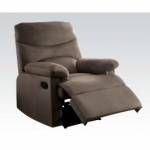 LIGHT BROWN LINEN RECLINER 00703