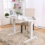 HEDVIG ADJUSTABLE HT. DESK SMALL White