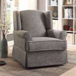 MARLENA GLIDER & ROCKER CHAIR Gray finish