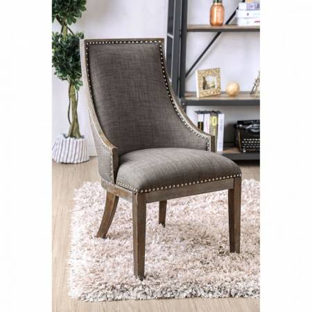 IQALUIT ACCENT CHAIR Gray finish