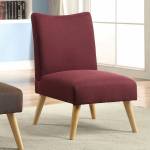 MURCIA ACCENT CHAIR Purple finish