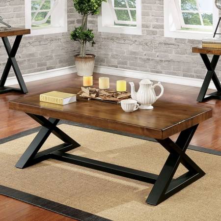 NIKKI COFFEE TABLE Oak, Black