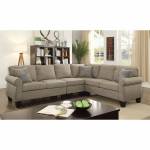 RHIAN SECTIONAL Light Gray
