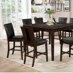 JENESSA COUNTER HT. TABLE Espresso finish