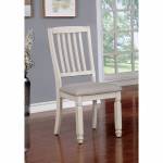 KALIYAH SIDE CHAIR Vintage White, Light Gray