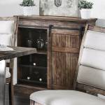 MANDY WINE CABINET Antique Mango finish