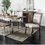 MANDY DINING TABLE Antique Mango finish
